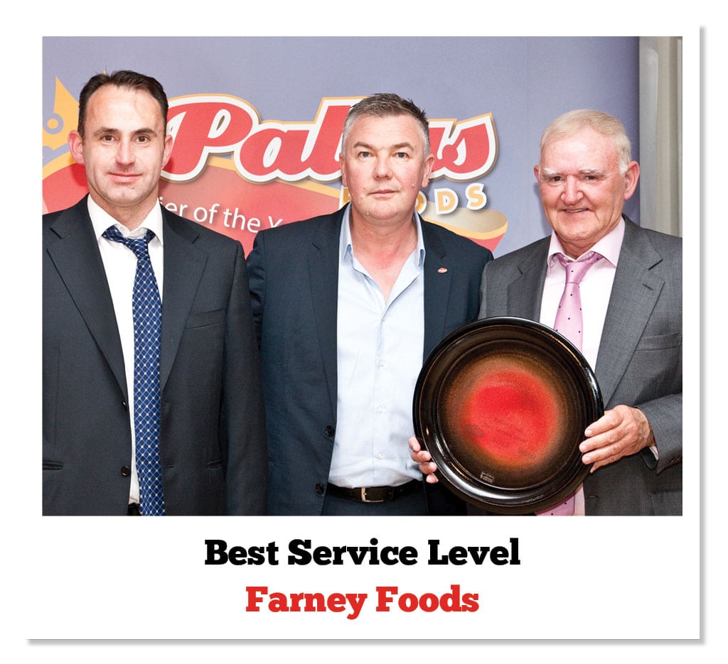 Kenneth Farney (Farney Foods), Ian Smith (Sysco) & Brendan Farney (Farney Foods)