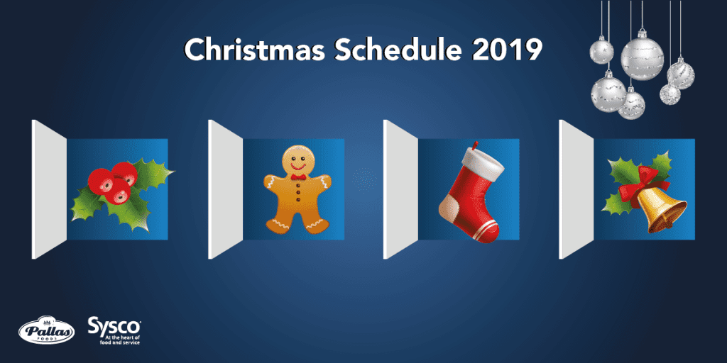 Christmas Schedule