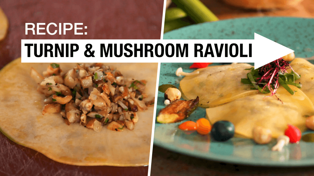 Mushroom Ravioli