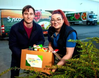 Sysco Ireland Delivers Food Boxes To Families in Need